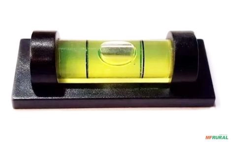 Nível Bolha Com Base Adesiva - Kit Com 5 Unidades Imagem Nível Bolha Com Base Adesiva - Kit Com 5 Unidades