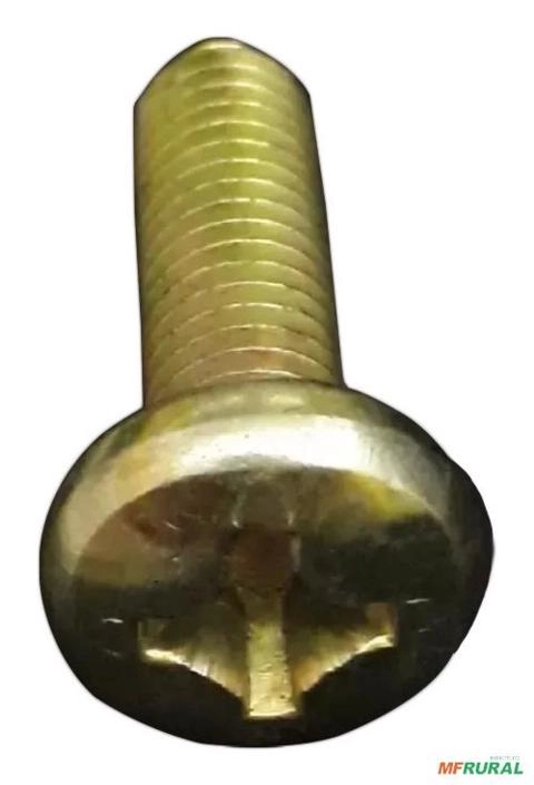 Parafuso Máquina Cabeça Panela Phillips M8 X 25 Mm - 10 Un Imagem Parafuso Máquina Cabeça Panela Phillips M8 X 25 Mm - 10 Un