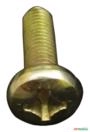 Parafuso Máquina Cabeça Panela Phillips M8 X 25 Mm - 10 Un Imagem Parafuso Máquina Cabeça Panela Phillips M8 X 25 Mm - 10 Un