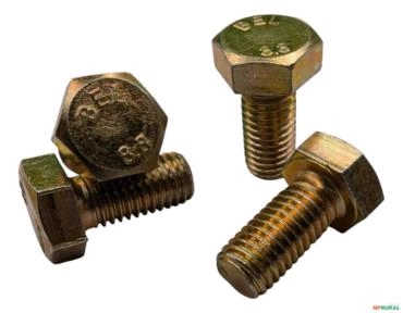 6x Parafuso Sextavado M12x25 8.8 A3c Imagem 6x Parafuso Sextavado M12x25 8.8 A3c