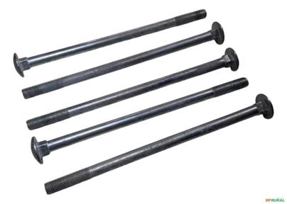 5x Parafuso Francês M20x380 Rosca 70mm Cabeça 46mm Imagem 5x Parafuso Francês M20x380 Rosca 70mm Cabeça 46mm