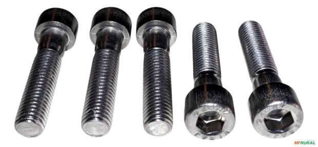 5x Parafuso Sextavado Interno Allen Din 912 M10x45 Inox A2 - Voltagem: N/A Imagem 5x Parafuso Sextavado Interno Allen Din 912 M10x45 Inox A2 - Voltagem: N/A
