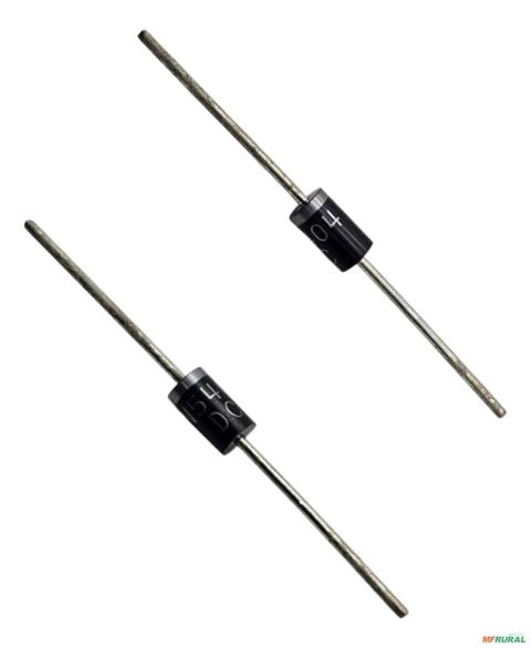 50x Diodo Retificador In5404 3a 400v Axial Dc Original Imagem 50x Diodo Retificador In5404 3a 400v Axial Dc Original