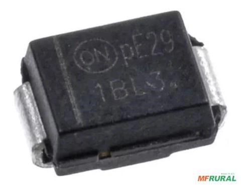 25x Diodo 1bl3 Schottky 1a 30v Mbrs130lt3g Smd Imagem 25x Diodo 1bl3 Schottky 1a 30v Mbrs130lt3g Smd