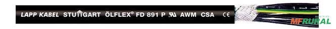 Cabo Flexível Esteira Porta-cabos 25x1mm2 25g1 Ölflex Fd 891 - Voltagem: N/A Imagem Cabo Flexível Esteira Porta-cabos 25x1mm2 25g1 Ölflex Fd 891 - Voltagem: N/A