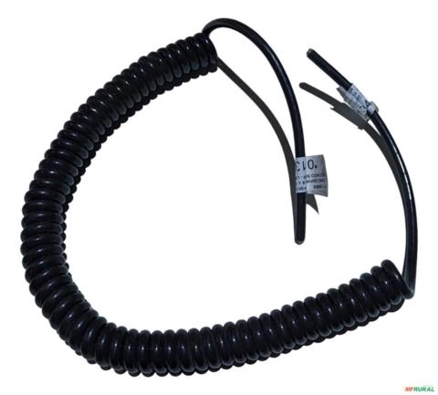 Cabo Espiral Unitronic Spiral 18x0,14mm2 Pur Preto 250v Imagem Cabo Espiral Unitronic Spiral 18x0,14mm2 Pur Preto 250v