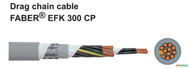 Cabo Flexível Blindado Esteira Porta-cabos 7x4mm2 - Faber -1m - Voltagem: 500V Imagem Cabo Flexível Blindado Esteira Porta-cabos 7x4mm2 - Faber -1m - Voltagem: 500V