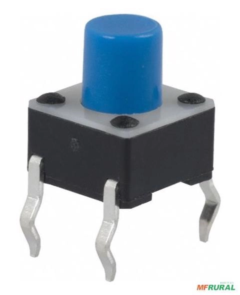 5x Interruptor Tátil Spst-na Tl1105 7,00mm E-switch Imagem 5x Interruptor Tátil Spst-na Tl1105 7,00mm E-switch