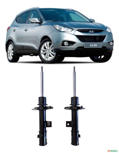 Amortecedores Dianteiros Ix35 - Novo Original Da Montadora Imagem Amortecedores Dianteiros Ix35 - Novo Original Da Montadora
