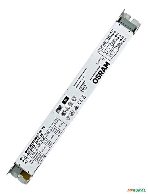 Reator Eletrônico Osram Quicktronic Qt-fit5 2x14-35wx220v - Voltagem: 2x14-35wx220v Imagem Reator Eletrônico Osram Quicktronic Qt-fit5 2x14-35wx220v - Voltagem: 2x14-35wx220v