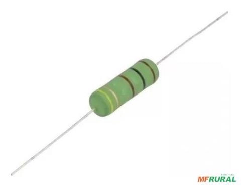 Kit 20 Resistor De Fio 33 Ohm 5w 5% Axial Royal Imagem Kit 20 Resistor De Fio 33 Ohm 5w 5% Axial Royal