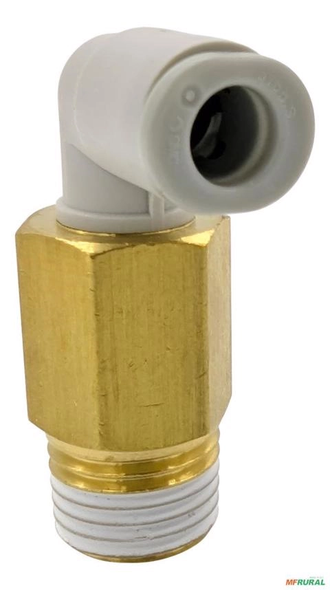 Conexão Pneumática Para Tubo 6mm Rosca 1/4 SMC KQ2W06-02AS1 - VOLTAGE: N/A Imagem Conexão Pneumática Para Tubo 6mm Rosca 1/4 SMC KQ2W06-02AS1 - VOLTAGE: N/A