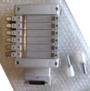 Manifold Smc Vv5qc21 C/ 6 Válvulas Vqc2a01n-51 + Cabo - Voltagem: 24 VDC Imagem Manifold Smc Vv5qc21 C/ 6 Válvulas Vqc2a01n-51 + Cabo - Voltagem: 24 VDC