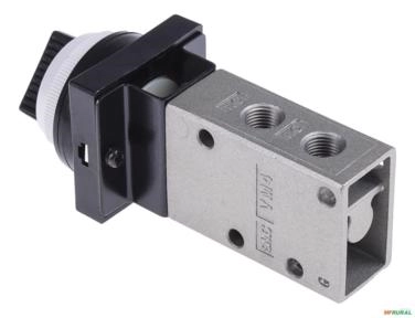 Válvula Pneumática Comutadora Manual Smc Vm4 - Voltagem: N/A Imagem Válvula Pneumática Comutadora Manual Smc Vm4 - Voltagem: N/A