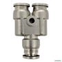 Conexão Pneumática União Y Para Tubo 8mm Smc Kqb2u08-00 - Voltagem: N/A Imagem Conexão Pneumática União Y Para Tubo 8mm Smc Kqb2u08-00 - Voltagem: N/A