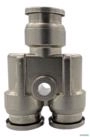 Conexão Pneumática União Y Para Tubo 8mm Smc Kqb2u08-00 - Voltagem: N/A Imagem Conexão Pneumática União Y Para Tubo 8mm Smc Kqb2u08-00 - Voltagem: N/A