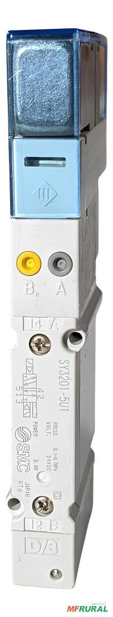 Válvula Solenoide Smc Sy3201-5u1 - Voltagem: 24 Vdc Imagem Válvula Solenoide Smc Sy3201-5u1 - Voltagem: 24 Vdc