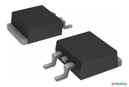 2x Transistor Mosfet P-ch 60v 50a To252 Imagem 2x Transistor Mosfet P-ch 60v 50a To252