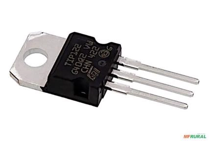 2x Tip122 - Transístor Bipolar Npn Darlington 100v 5a 2w Imagem 2x Tip122 - Transístor Bipolar Npn Darlington 100v 5a 2w