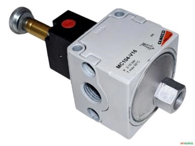 Válvula Solenóide De Isolamento 3/2 Vias Camozzi Mc104-v16 - Voltagem: N/A Imagem Válvula Solenóide De Isolamento 3/2 Vias Camozzi Mc104-v16 - Voltagem: N/A