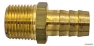Conexão Terminal P/ Mangueira De 5/8 Rosca 1/2 Bspt Latão - Cor: Dourado Imagem Conexão Terminal P/ Mangueira De 5/8 Rosca 1/2 Bspt Latão - Cor: Dourado