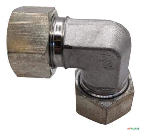 Conexão Cotovelo Joelho Igual Tubo Jiss 22l Inox 1.4571/316l Imagem Conexão Cotovelo Joelho Igual Tubo Jiss 22l Inox 1.4571/316l