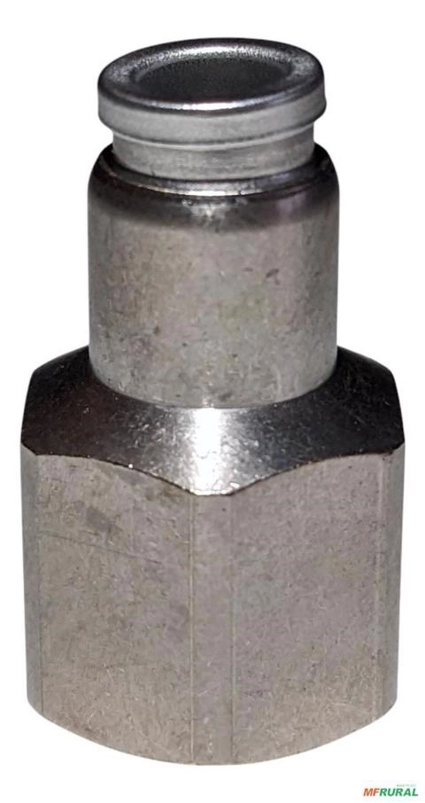 Conexão Engate Rápido Tubo 6mm Rosca Fêmea 1/4 Kqb2f-06-02 - Voltagem: N/A Imagem Conexão Engate Rápido Tubo 6mm Rosca Fêmea 1/4 Kqb2f-06-02 - Voltagem: N/A