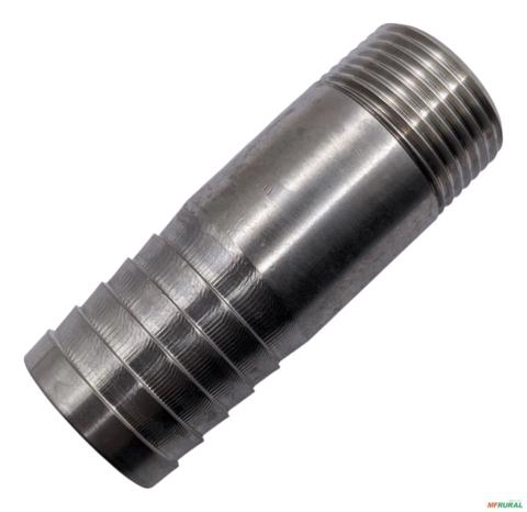 Niple De Mangueira F337g-r 3/4x25 Bsp 1.4571 Inox Imagem Niple De Mangueira F337g-r 3/4x25 Bsp 1.4571 Inox