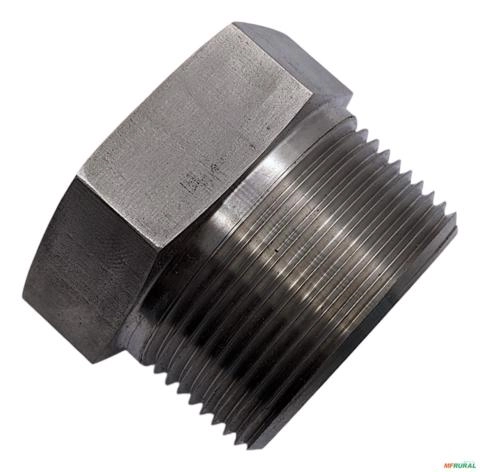 Bujão De Fechamento Sextavado Externo 1 1/2 Npt Inox Imagem Bujão De Fechamento Sextavado Externo 1 1/2 Npt Inox