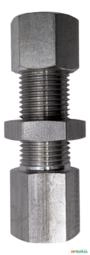 União Dupla Comprida Fêmea Tubo 10x1/4 Bsp Inox Imagem União Dupla Comprida Fêmea Tubo 10x1/4 Bsp Inox