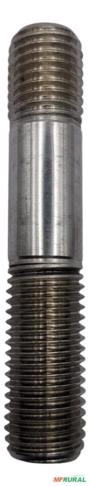 Pino Roscado Tirante M20x80 Inox A4-70 - Cor: Prateado Imagem Pino Roscado Tirante M20x80 Inox A4-70 - Cor: Prateado