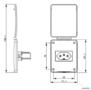Tomada Industrial De Embutir Para Painel 2p+t 10a 250v Steck - Voltagem: 127/220V Imagem Tomada Industrial De Embutir Para Painel 2p+t 10a 250v Steck - Voltagem: 127/220V