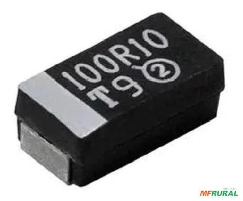 10x Capacitor De Tântalo Smd 220uf 10volts 10% Imagem 10x Capacitor De Tântalo Smd 220uf 10volts 10%