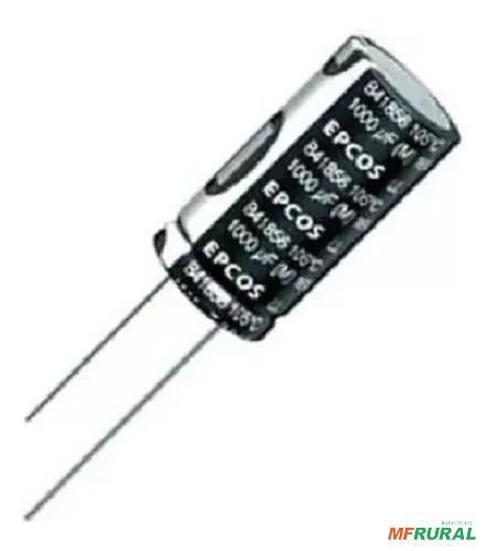 Kit 10 Capacitor Eletrolítico Radial 470uf 50v 85º Imagem Kit 10 Capacitor Eletrolítico Radial 470uf 50v 85º