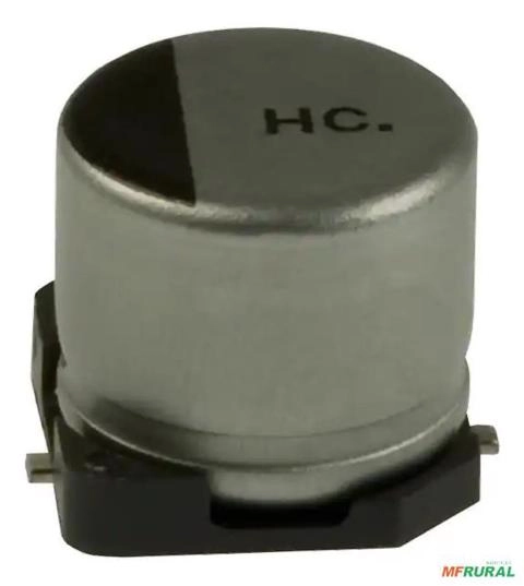 Kit 50 Capacitor Eletrolítico Smd 22uf 35v Panasonic Imagem Kit 50 Capacitor Eletrolítico Smd 22uf 35v Panasonic