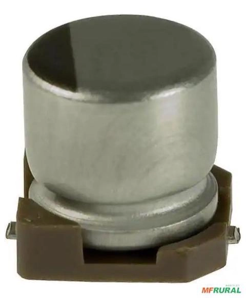 100pç Capacitor Eletrolítico Smd 1uf 50v Importado Nichicon Imagem 100pç Capacitor Eletrolítico Smd 1uf 50v Importado Nichicon