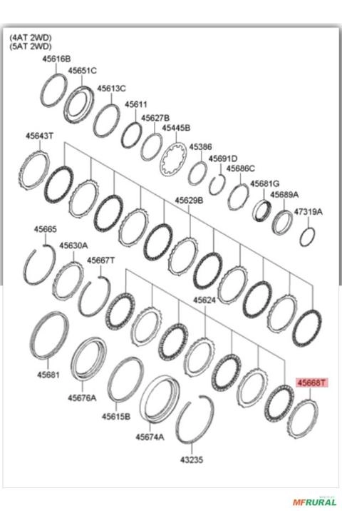 Prato Câmbio Automático Hyundai I30 Imagem Prato Câmbio Automático Hyundai I30