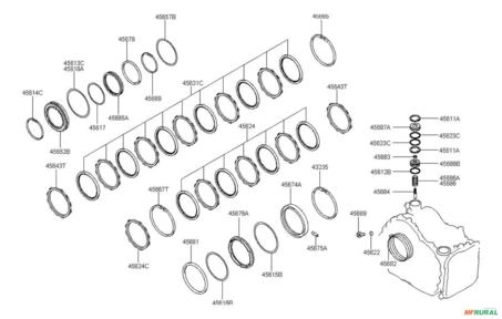 Prato Câmbio Hyundai Equus Imagem Prato Câmbio Hyundai Equus