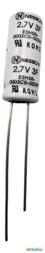 Super Capacitor Nesscap 3f -10% +20% 2.7v T/h Coreano - 10un Imagem Super Capacitor Nesscap 3f -10% +20% 2.7v T/h Coreano - 10un