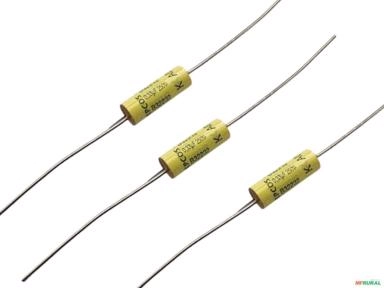 5 X - Capacitor Poliéster Epcos 0,33uf 250v Axial B32232 Imagem 5 X - Capacitor Poliéster Epcos 0,33uf 250v Axial B32232
