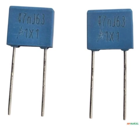 50x Capacitor Poliéster 47nf 0,047uf 5% 63v 5mm Epcos Imagem 50x Capacitor Poliéster 47nf 0,047uf 5% 63v 5mm Epcos