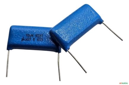 10x Capacitor Poliéster 0,33uf 330nf 630v 10% 28mm Epcos Imagem 10x Capacitor Poliéster 0,33uf 330nf 630v 10% 28mm Epcos