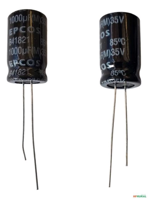 Capacitor Eletrolítico 1000uf 35v Original Epcos - 25 Peças Imagem Capacitor Eletrolítico 1000uf 35v Original Epcos - 25 Peças