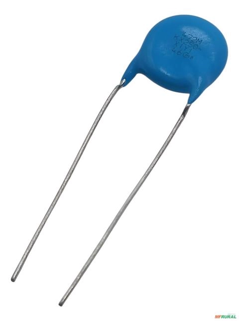 10x Capacitor Cerâmico Segurança 4.7nf 4700pf 250v - Murata Imagem 10x Capacitor Cerâmico Segurança 4.7nf 4700pf 250v - Murata