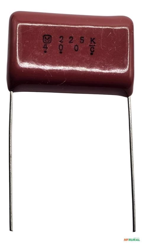 20x Capacitor Poliéster 2,2uf 200nf 400v 10% 28mm Panasonic Imagem 20x Capacitor Poliéster 2,2uf 200nf 400v 10% 28mm Panasonic