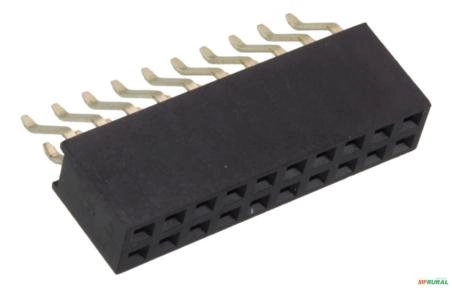 Conector Barra De Pinos 20 Posições 2x10 2,54 Wurth Imagem Conector Barra De Pinos 20 Posições 2x10 2,54 Wurth