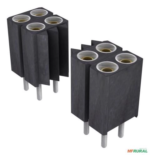 Conector Soquete Fêmea Header 14p 2,54mm Placa Placa 803-87 Imagem Conector Soquete Fêmea Header 14p 2,54mm Placa Placa 803-87