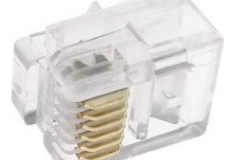 Conectores Rj12 Conector Modular Plug Rj12 (6P6c) Kit 50 em Suzano SP à venda. 916310