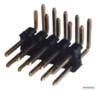 10x Conector Barra De Pinos 10 Pinos (2x5) 90° 2x5 Vias - Cor: Preto Imagem 10x Conector Barra De Pinos 10 Pinos (2x5) 90° 2x5 Vias - Cor: Preto