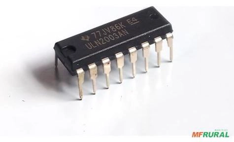 10x Circuito Integrado Uln2003 - Uln2003an Imagem 10x Circuito Integrado Uln2003 - Uln2003an